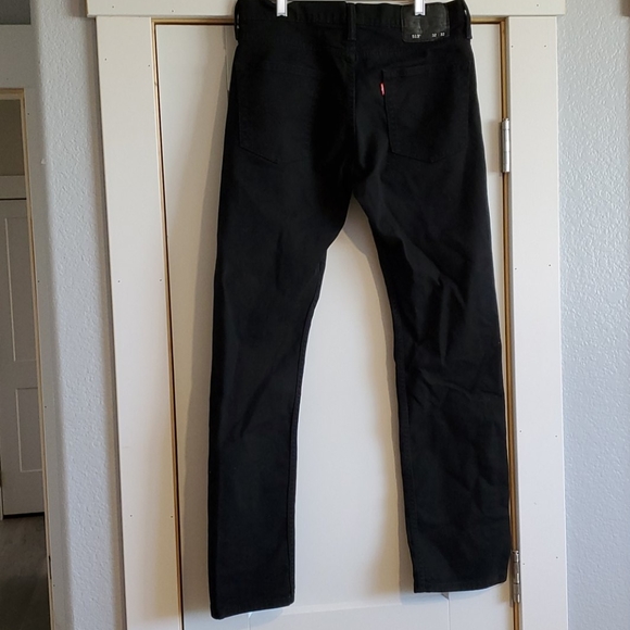 Levi's 513 black jean - Picture 5 of 6